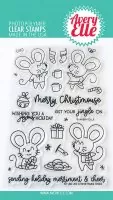 ST2019 Christmas Mice Clear Stamps Avery Elle