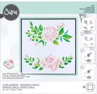 Floral Borders - Layered Stencils - Sizzix
