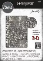 Tim Holtz 3-D Embossing Folder - Reptile - Sizzix