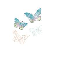 Painted Pencil Butterflies - Framelits - Stanzen & Stempel - 49 and Market - Sizzix