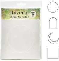 Sticker Stencil Set 5 - Silhouette Collection - Lavinia