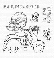 You Make My Heart Race - Clear Stamps - My Favorite Things