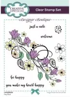 Designer Boutique - Hey Bud - Clear Stamps - Creative Expressions