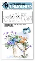 WC Peeking Animals - Watercolor Stempel - Art Impressions