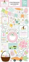 Welcome Easter - Chipboard Accents Embellishment - Echo Park Paper Co