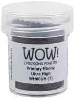 WOW - Embossing Powder - Primary Ebony - Ultra High