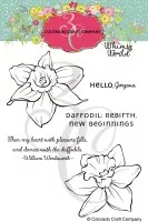 Dancing Daffodils Clear Stamps Colorado Craft Company