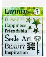 Words 2 - Stencil - Lavinia