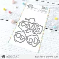 Zodiac Dog - Creative Cuts - Stanzen - Mama Elephant