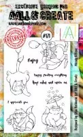 AALL & Create - Moody Kittens - Clear Stamps #171