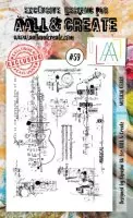 AALL & Create - Musical Gears - Clear Stamps #59