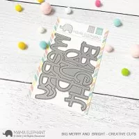 Big Merry and Bright - Creative Cuts - Stanzen - Mama Elephant