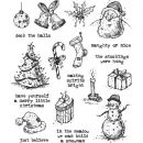 Tattered Christmas - Cling Stamps - Tim Holtz - Stampers Anonymous