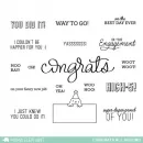 congrats all around clear stamps mama elephant
