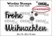 Frohe Weihnachten - Clear Stamps - Crealies