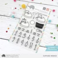 Cupcake Wishes - Clear Stamps - Mama Elephant