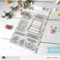 Donut Treats - Clear Stamps - Mama Elephant