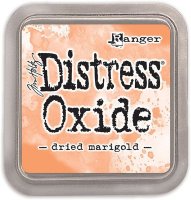 dried marigold - distress oxide ink