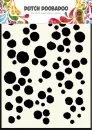 Grunge Dots - Stencils - Dutch Doobadoo