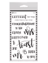 Ranger - Letter It - Clear Stamps - Wedding