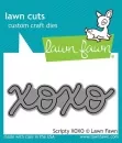 Scripty XOXO - Lawn Cuts