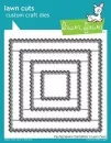 Zig Zag Square Stackables - Dies - Lawn Cuts