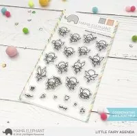 Little Fairy Agenda - Clear Stamps - Mama Elephant