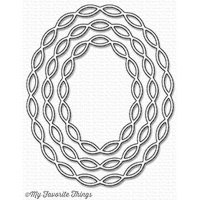 My favorite things - Linked chain oval frames