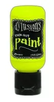 Dylusions Paint - Flip Cap Bottle - Lemon Drop - Ranger