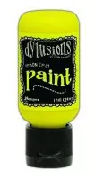Dylusions Paint - Flip Cap Bottle - Lemon Zest - Ranger