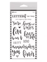 Ranger - Letter It - Clear Stamps - Loves