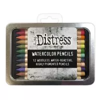 Tim Holtz Distress Watercolor Pencils - Set 4 - Ranger