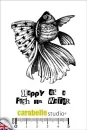 Happy as a fish - Cling Stamps