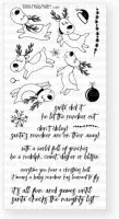 Santa's Sleigh Ride - Clear Stamps - Picket Fence Studios