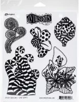 Dylusions - Stripy Curlicues - Stempel
