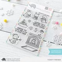 Toasty Friends - Clear Stamps - Mama Elephant