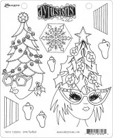 Tree Topper - Stempel - Dylusions