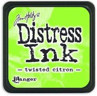 distress ink - twisted citron