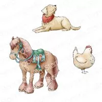 Uptown Cowboy Pets - Rubber Stamps - Stamping Bella