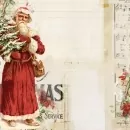 Vintage Christmas "Santa Paper"