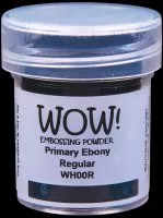 WOW Embossing Powder - Primary Ebony - Regular