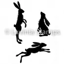 Whimsical Hares - Clear Stamps - Lavinia