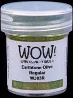 WOW Embossing Powder - Earthtone Olive - Regular